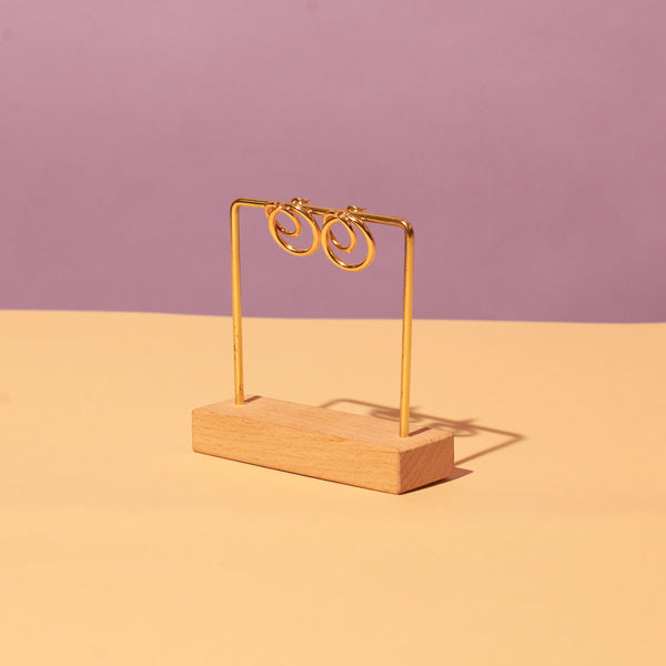 Pixie Golden Hoops