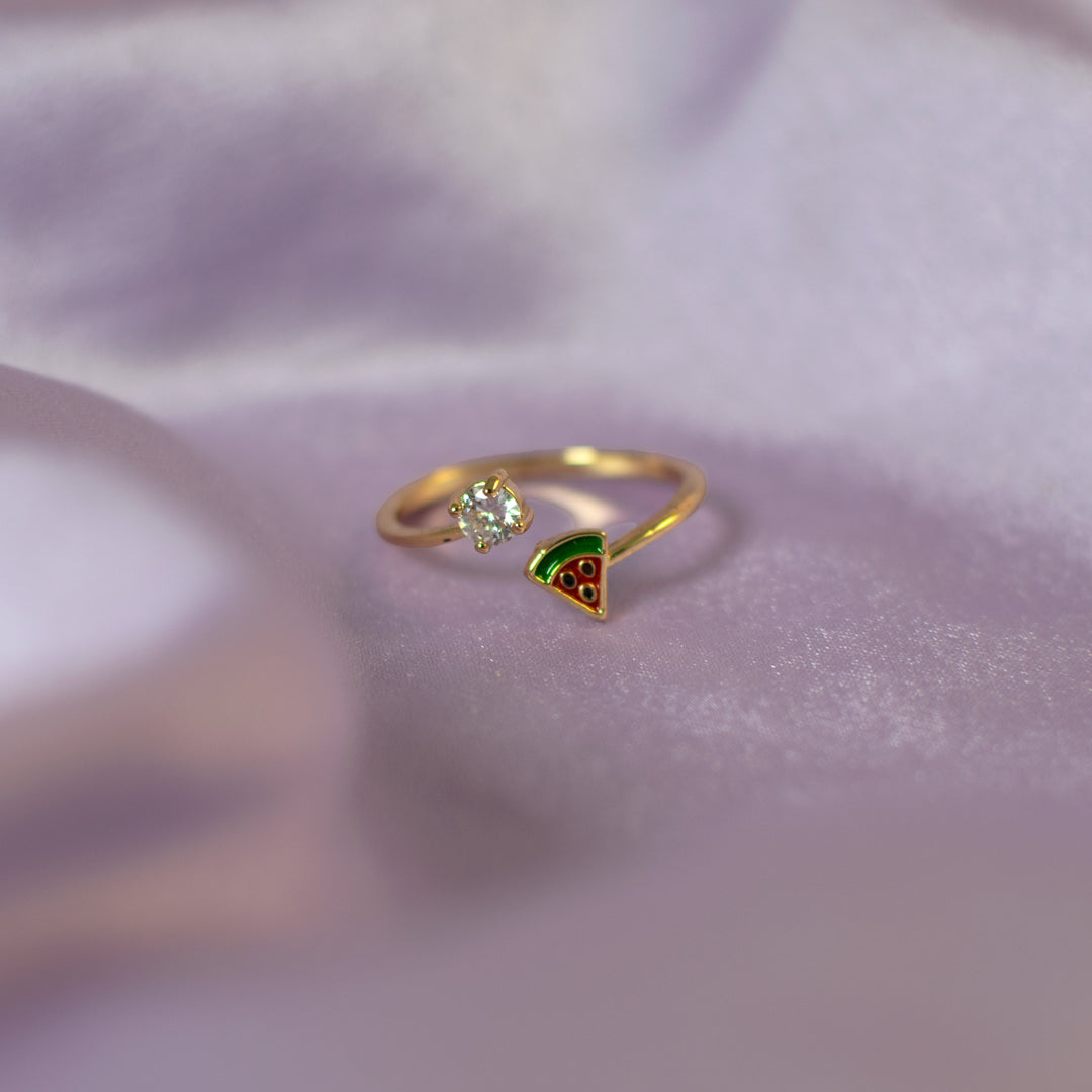 Pizza Party Ring - Salty Accessories