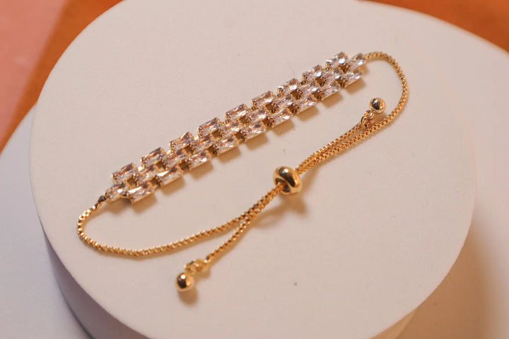 Plum Diamond Bracelet - Salty Accessories
