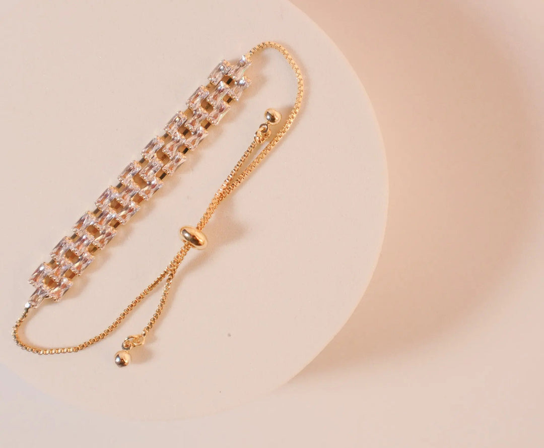 Plum Diamond Bracelet - Salty Accessories