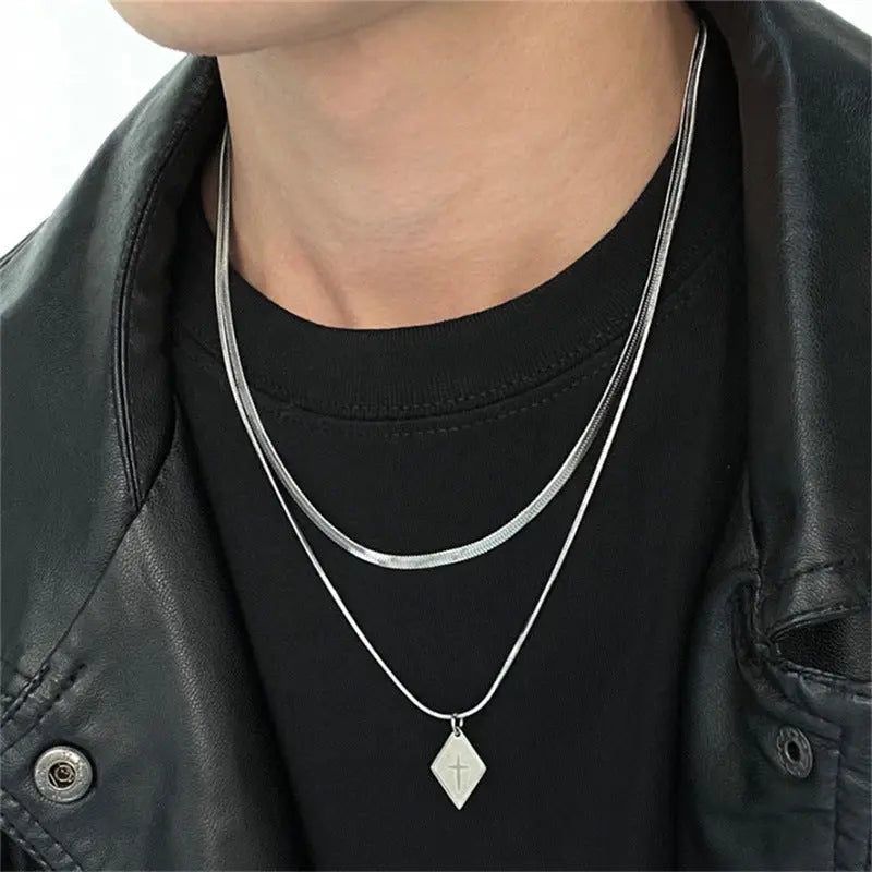 Polished Silver Cascade Chain - Salty Accessories