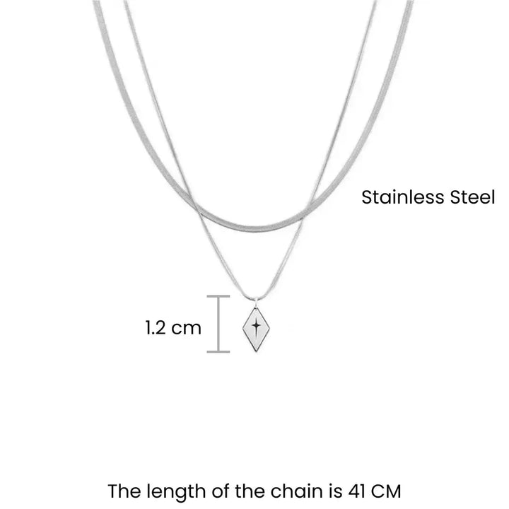 Polished Silver Cascade Chain - Salty Accessories