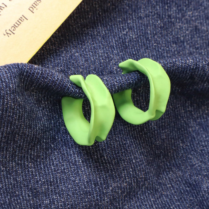 Pop Neon Green Hoops