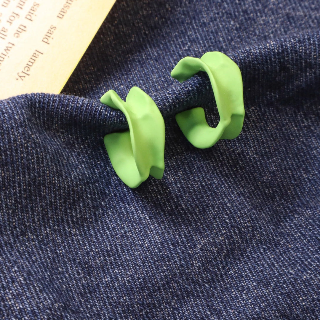 Pop Neon Green Hoops