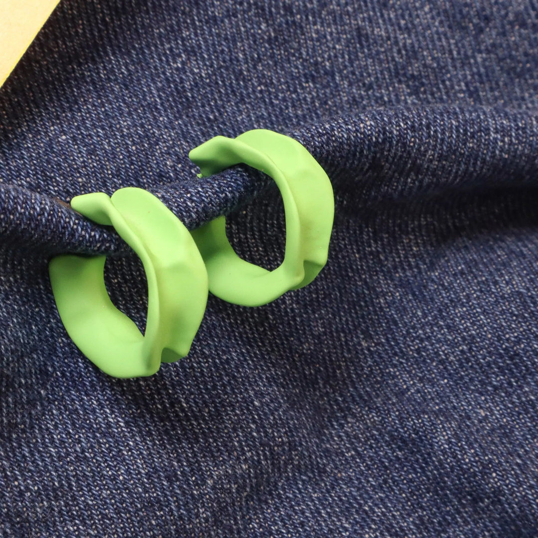 Pop Neon Green Hoops