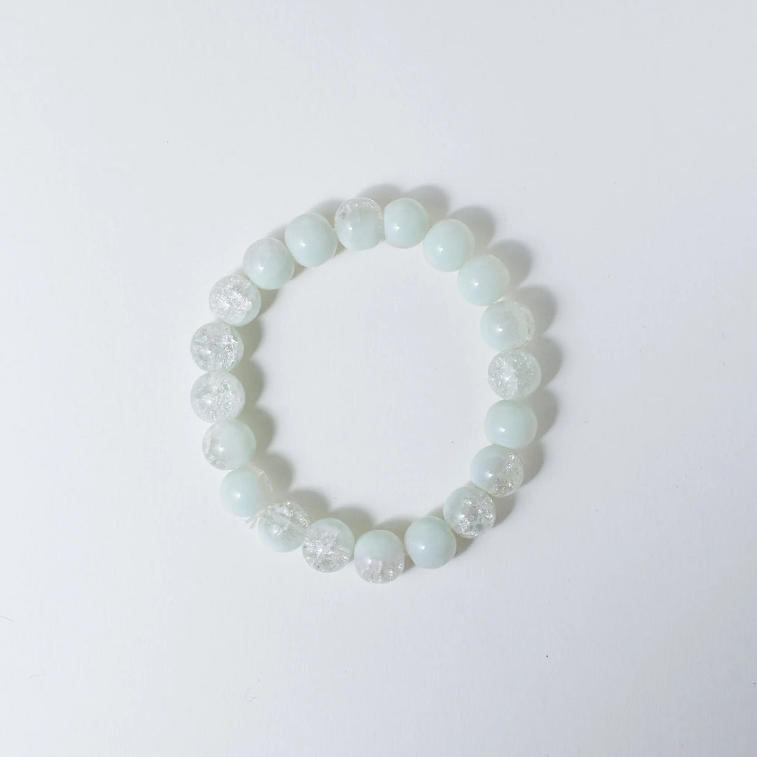 Precious Blue Stone Beaded Bracelet - Salty Accessories