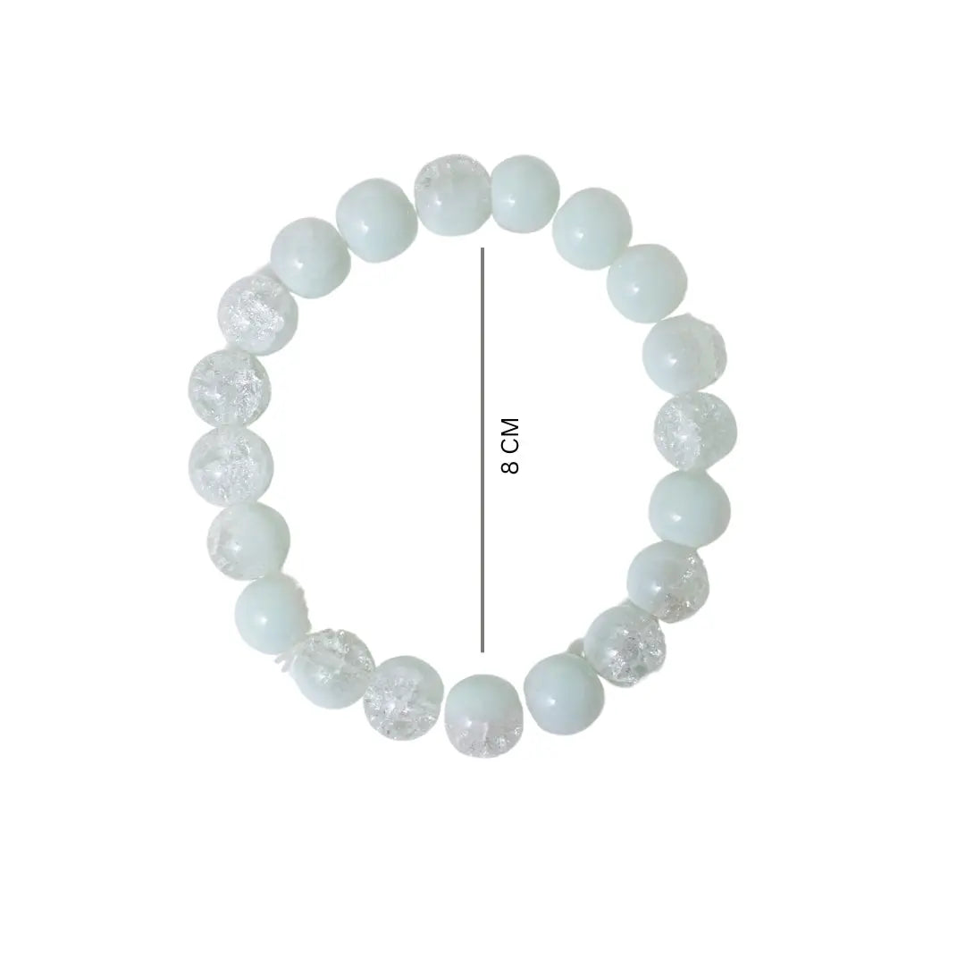 Precious Blue Stone Beaded Bracelet - Salty Accessories