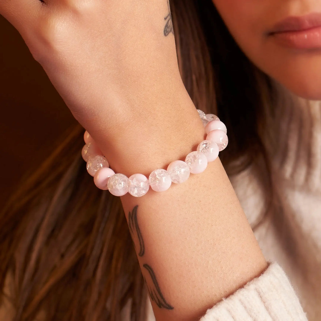 Pretty Pink Beaded Bracelet - Salty Accessories