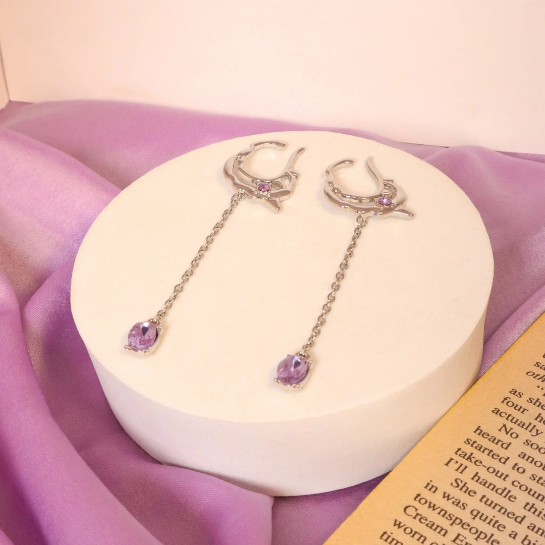 Pretty Violet Long Cuffs - Salty Accessories