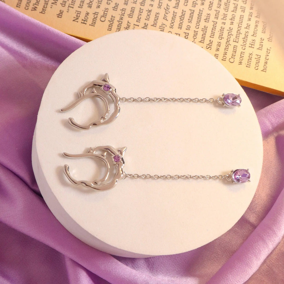 Pretty Violet Long Cuffs - Salty Accessories