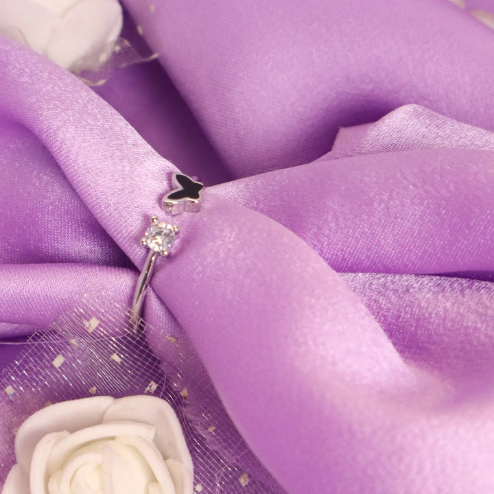 Pretty Wing Diamond Band - Salty Accessories