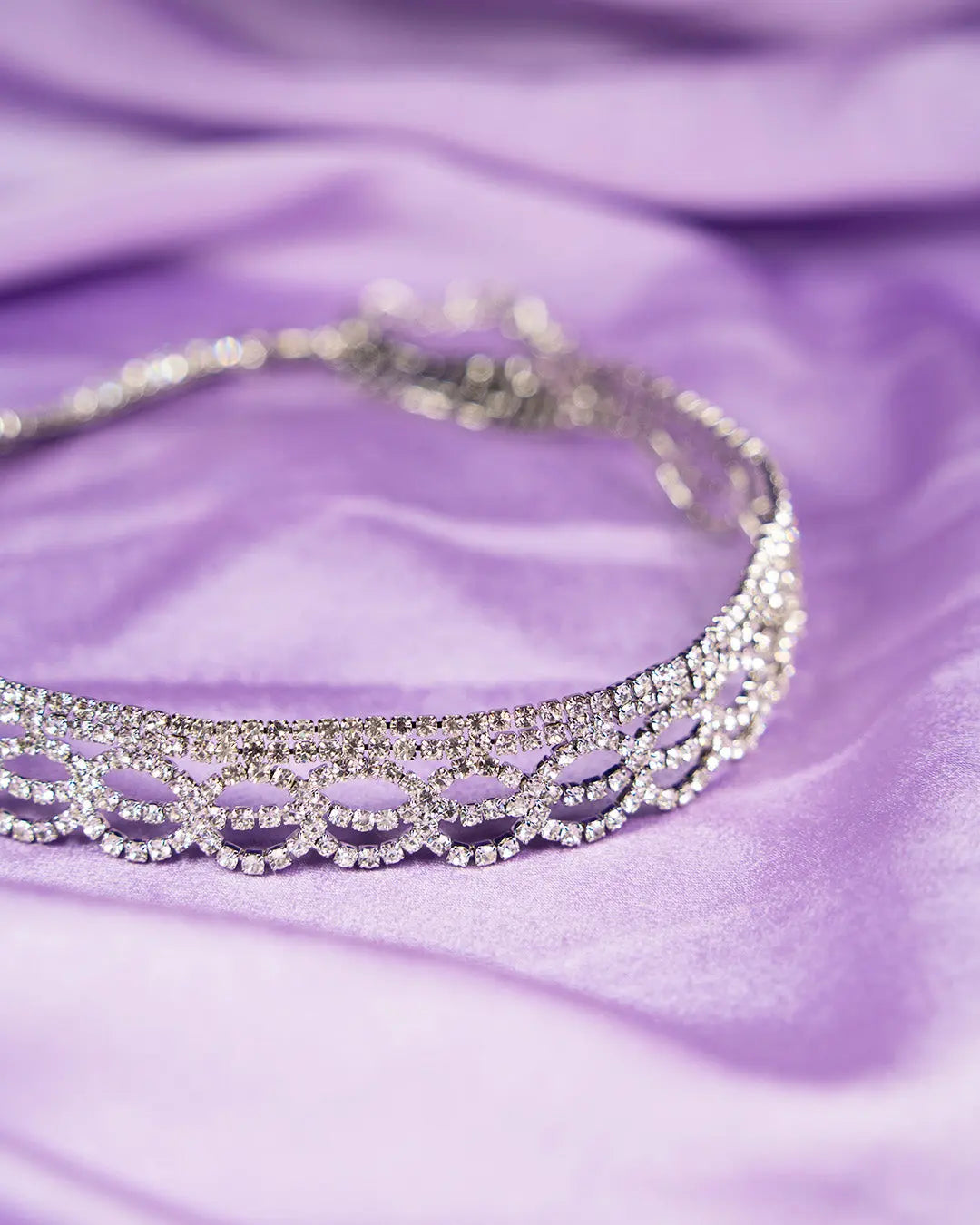 Princess Diana Silver Choker - Salty Accessories