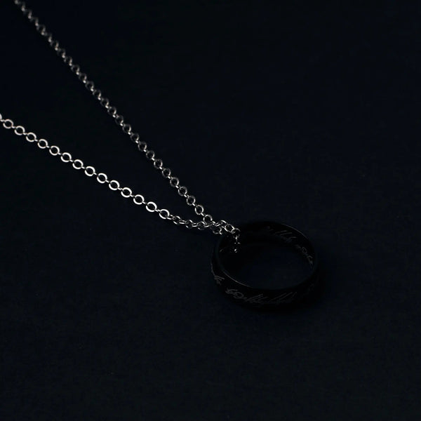 Promise Ring Chain - Black