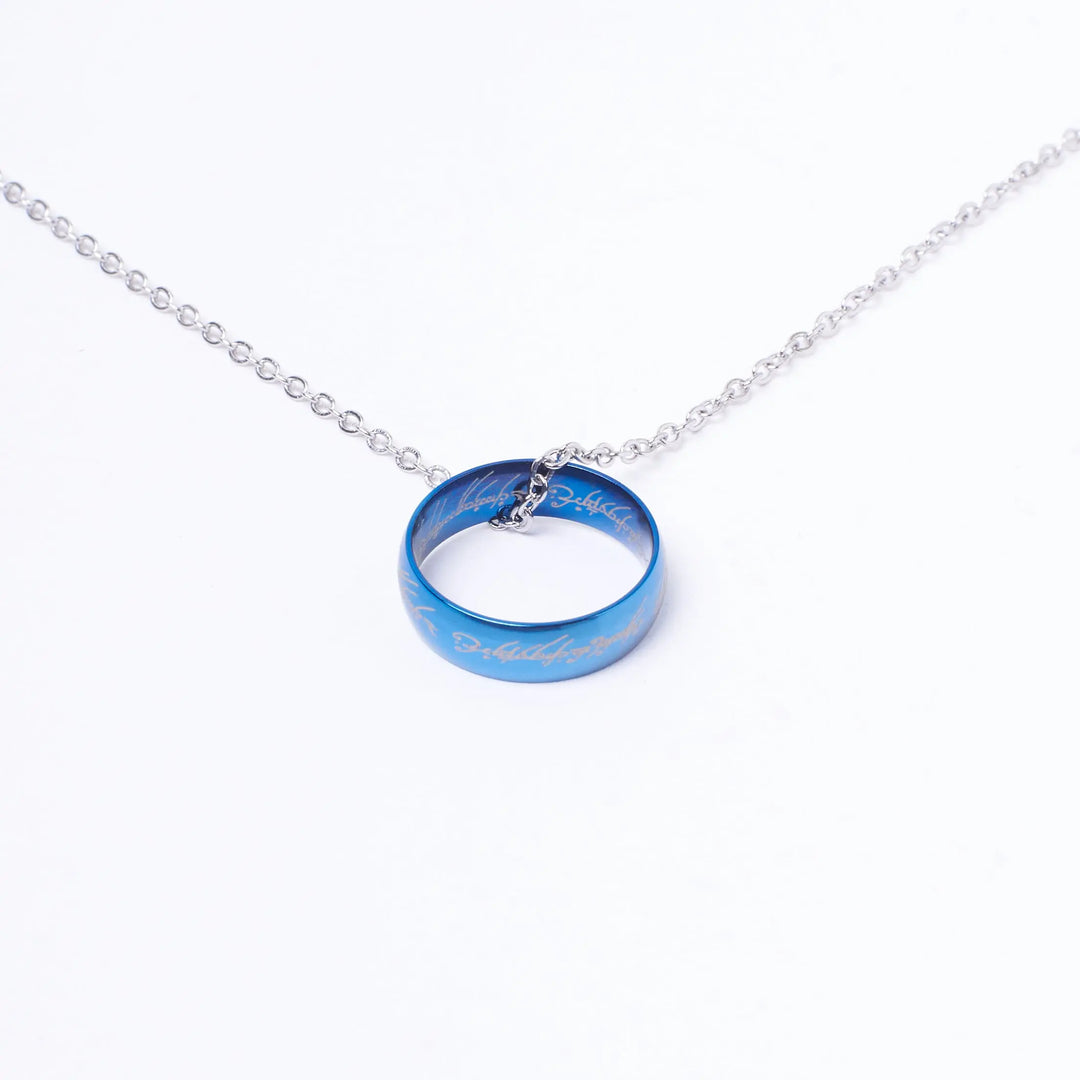 Promise Ring Chain - Blue - Salty Accessories