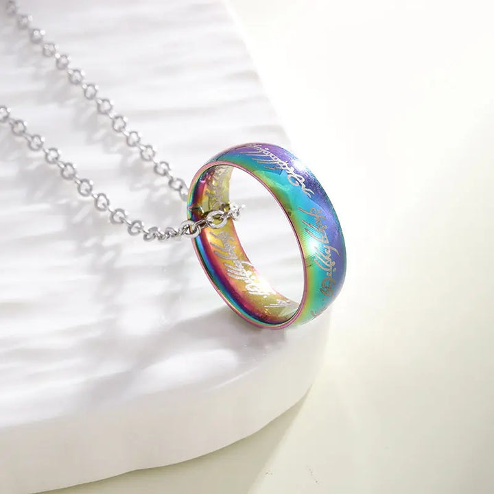 Promise Ring Chain - Holographic - Salty Accessories