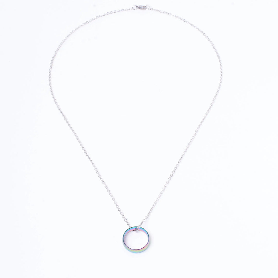 Promise Ring Chain - Holographic - Salty Accessories