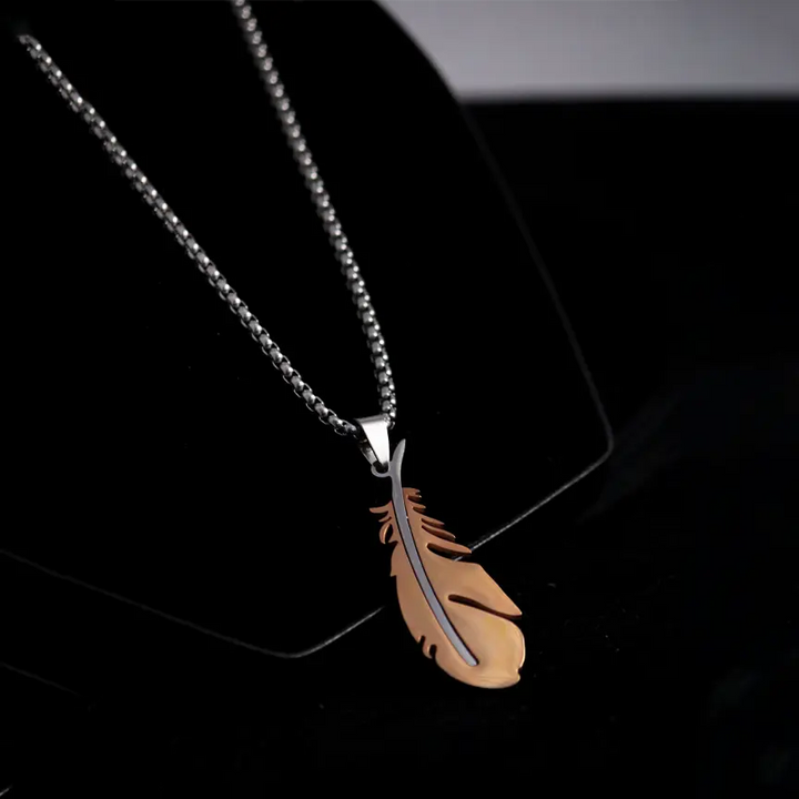 Prosperous Feather Chain - Salty Accessories