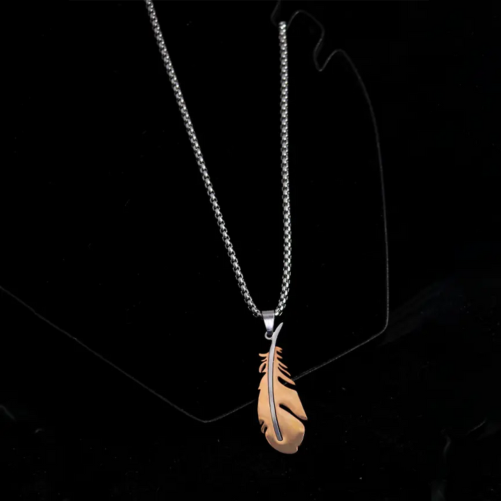 Prosperous Feather Chain - Salty Accessories