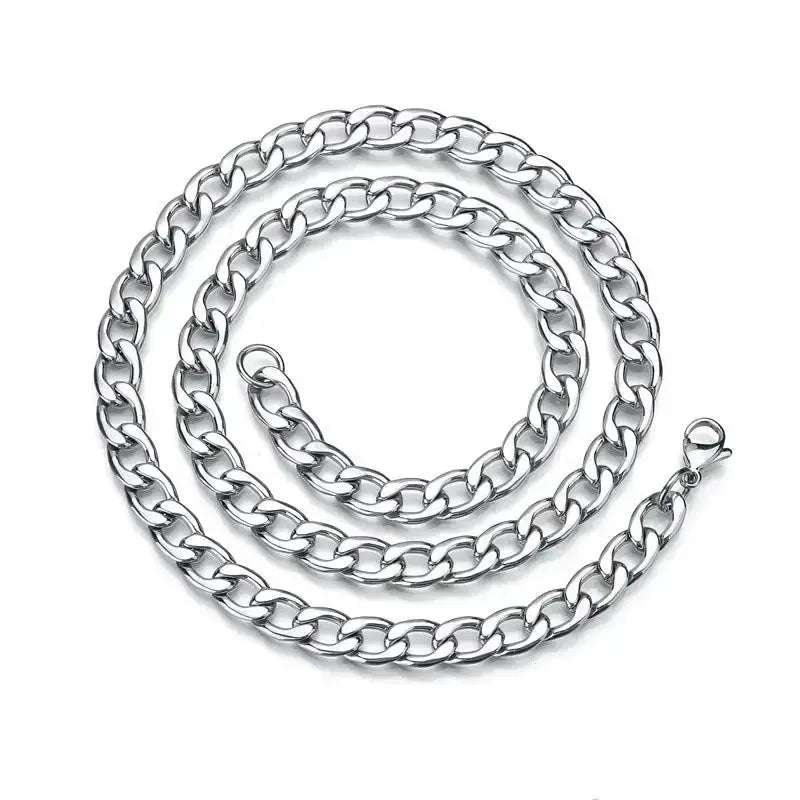 Punk Silver Thick Chain - Salty Accessories