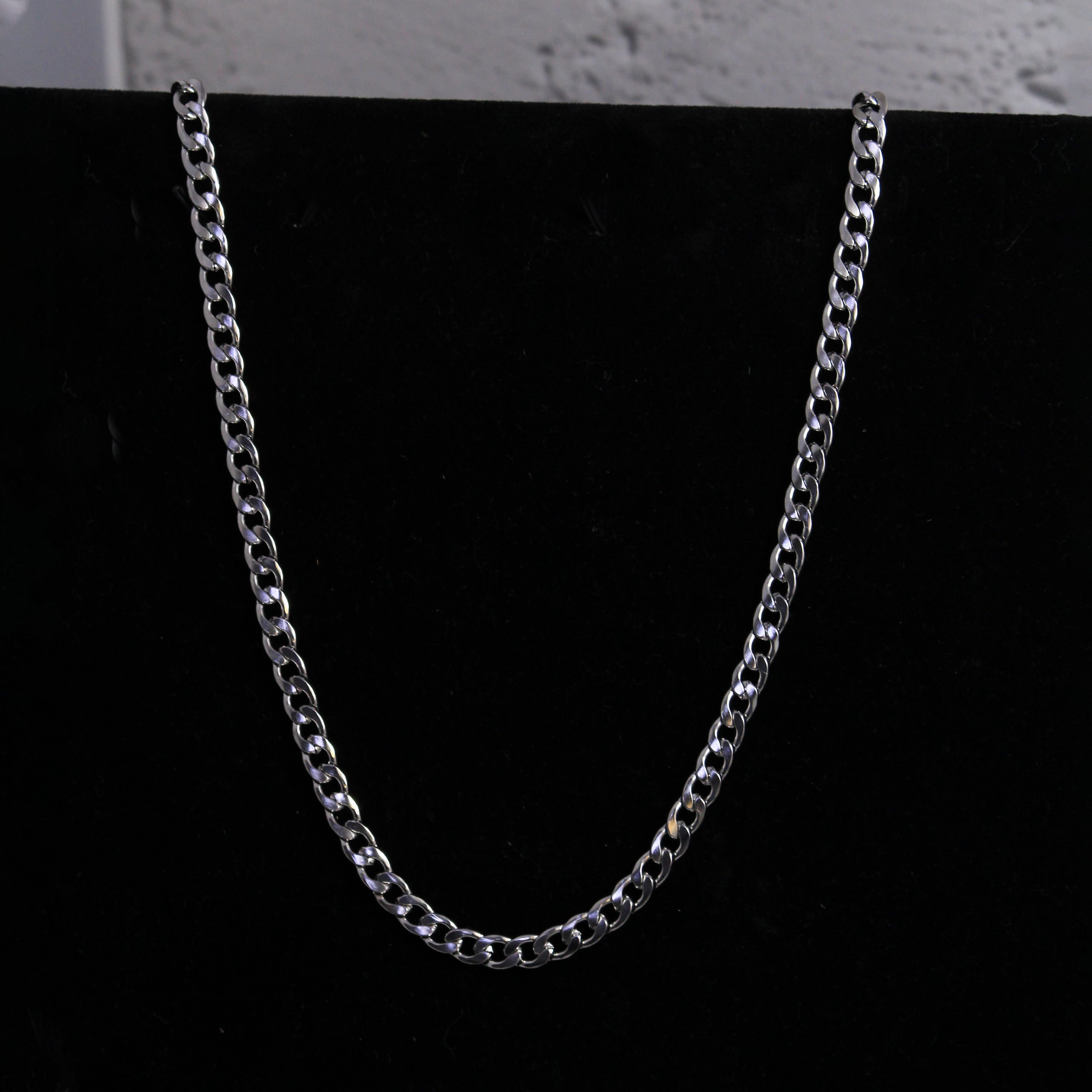 Punk Silver Thick Chain | Salty – Salty Accessories