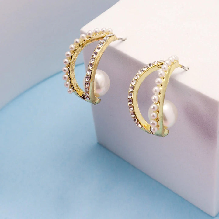Pure Pearls Classic Studs - Small - Salty Accessories