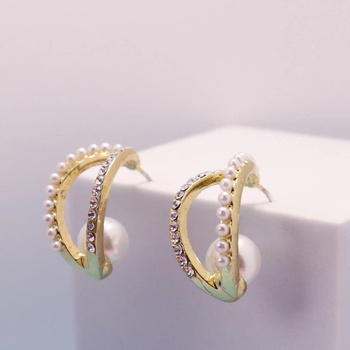 Pure Pearls Classic Studs - Small - Salty Accessories