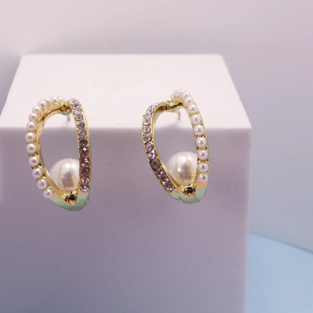 Pure Pearls Classic Studs - Small - Salty Accessories