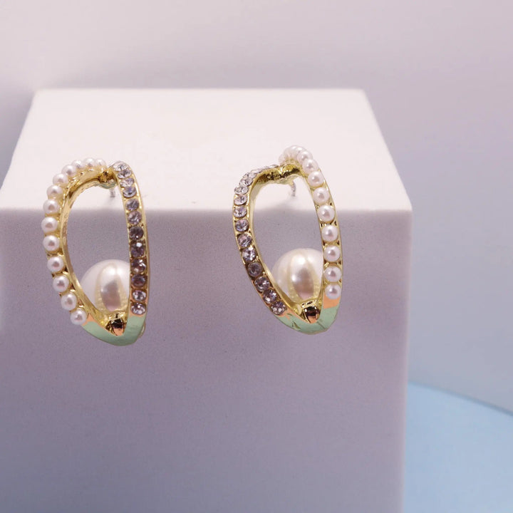 Pure Pearls Classic Studs - Small - Salty Accessories