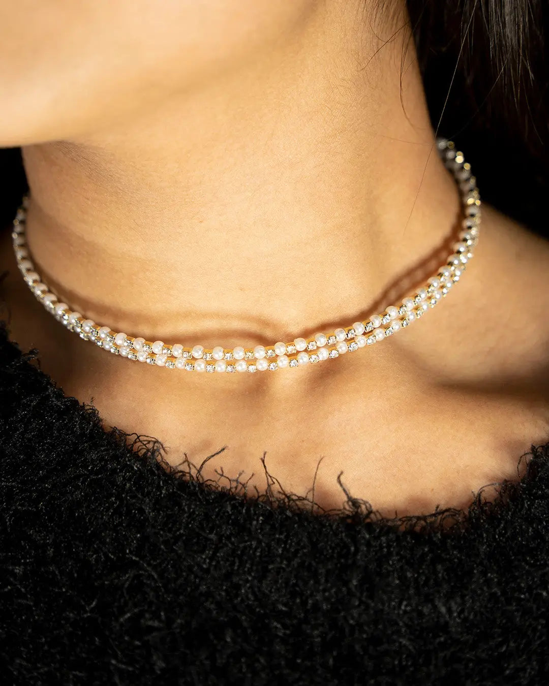 Pure Pearls choker - Salty Accessories
