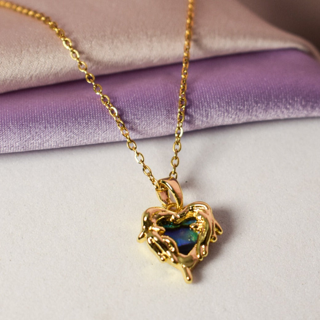 Pure Delight Golden Necklace - Salty Accessories