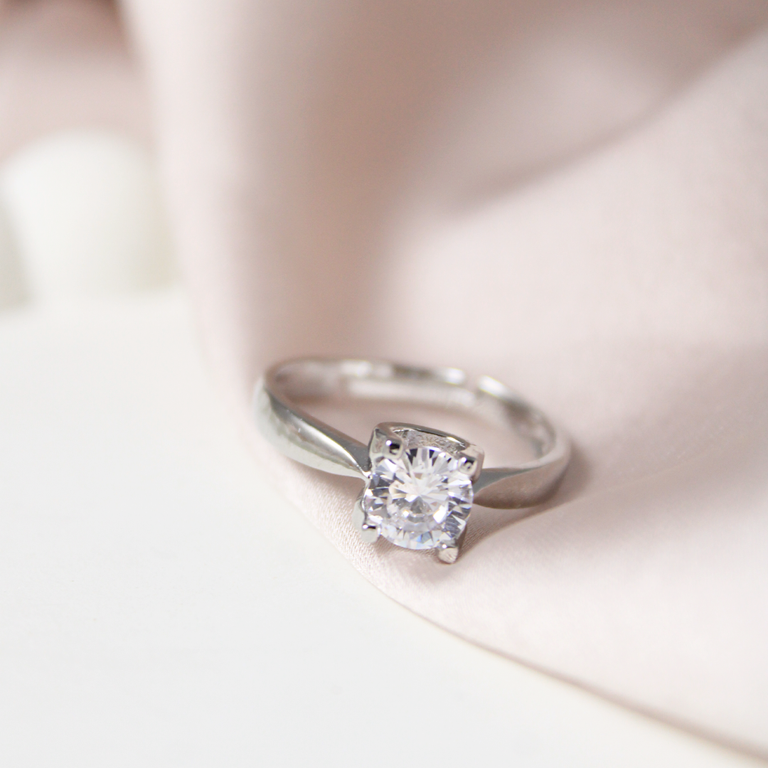 Pure Diamond Engagement Ring