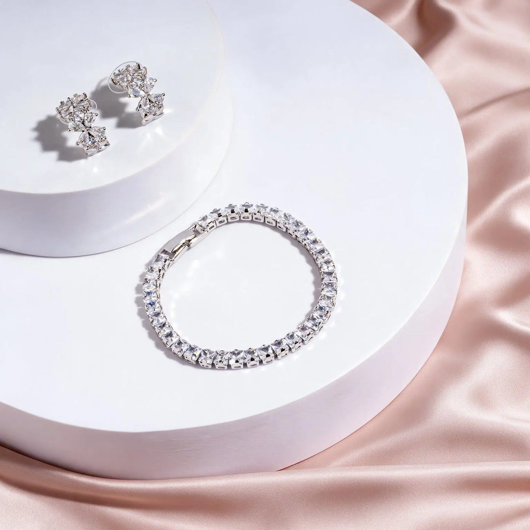 Quirk Hit Bracelet And Earrings Set | Salty