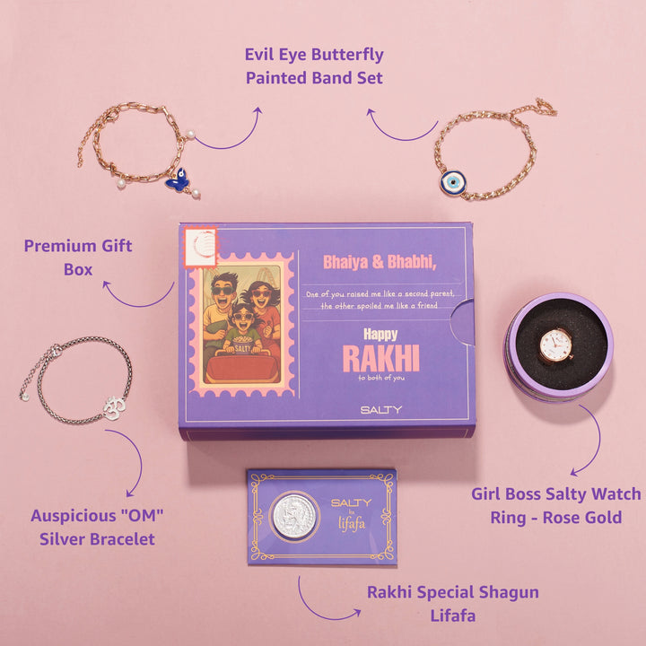 Unique Rakhi Gift Hamper for Bhaiya And Bhabhi