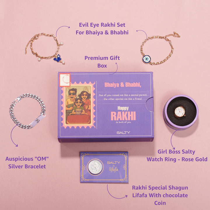 Unique Rakhi Gift Hamper for Bhaiya Bhabhi