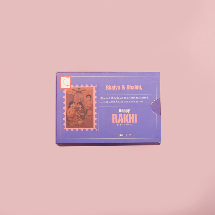 Rakhi Gift Box for Younger Brother & Bhabhi