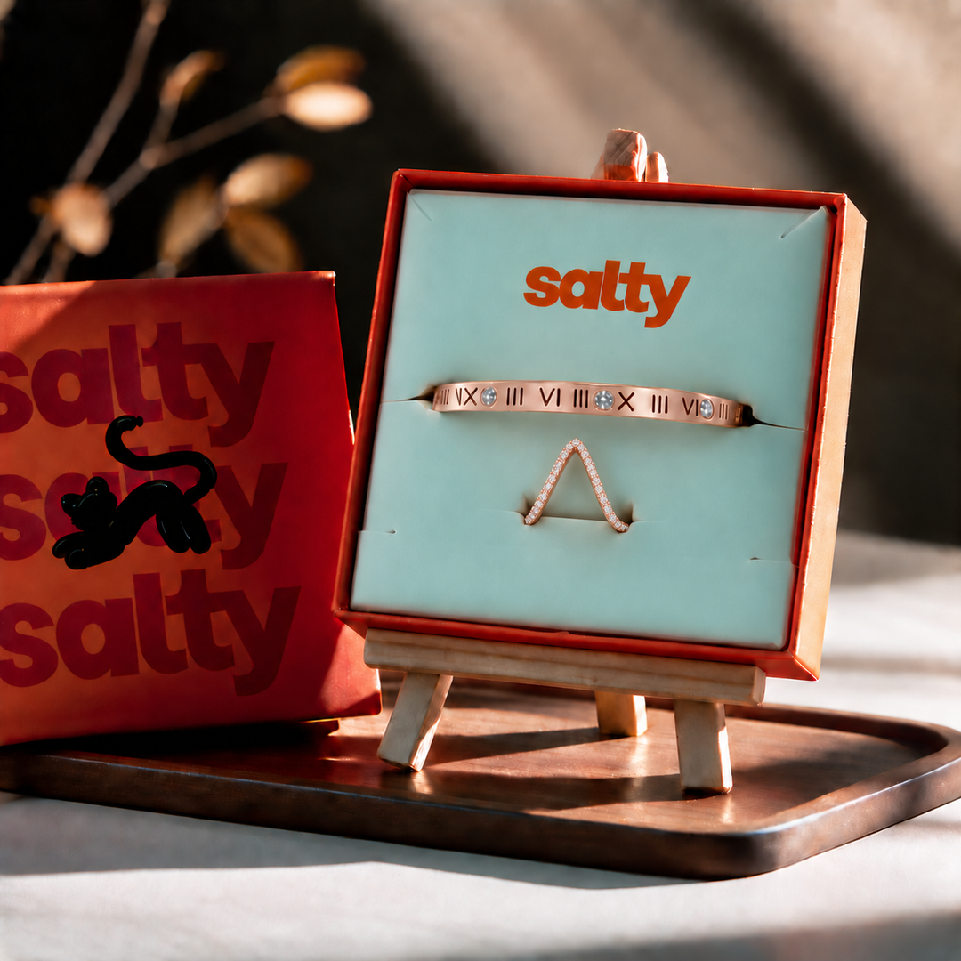 Wavy Flex Ring And Bracelet Set