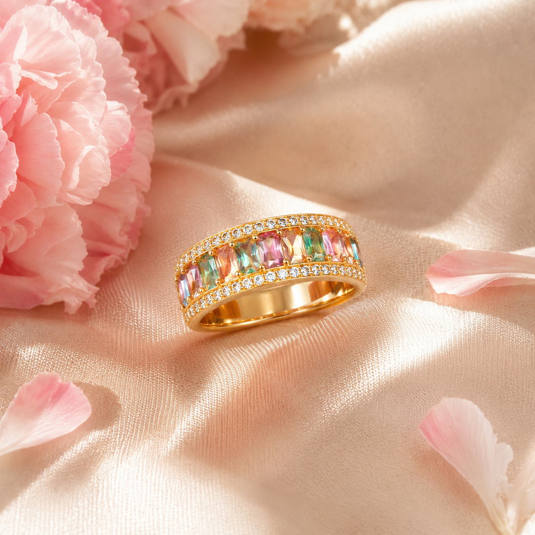 2 in 1 Baguette diamond Ring