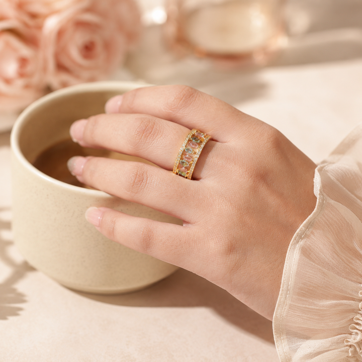 2 in 1 Baguette diamond Ring