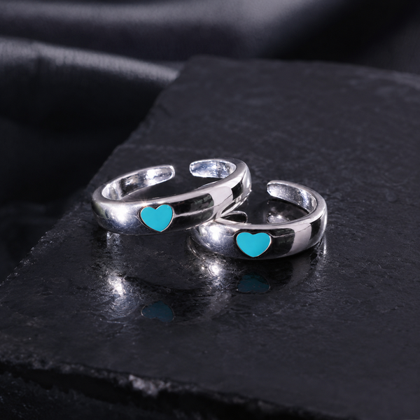 Glow in The Dark Couple Love Bands (Set of 2)