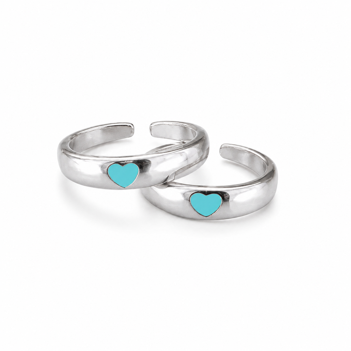 Glow in The Dark Couple Love Bands (Set of 2)