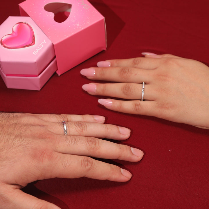 Regal Radiance Stone Ring With Valentine Box
