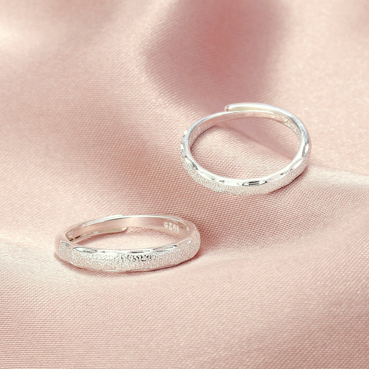 Soul Circle Shimmer Couple Ring