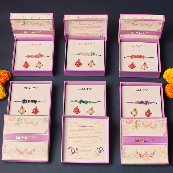 Set of 6 Assorted Manifestation Rakhis