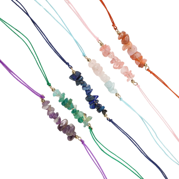 Set of 6 Assorted Manifestation Rakhis - Salty Accessories