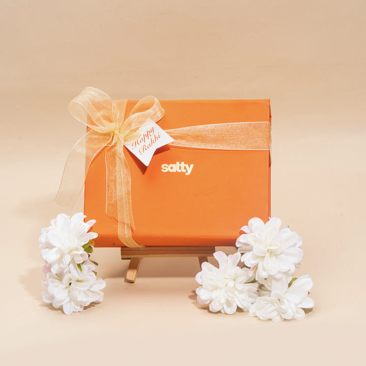 Luxury Signature Sparkle Rakhi Gift Box for Sister