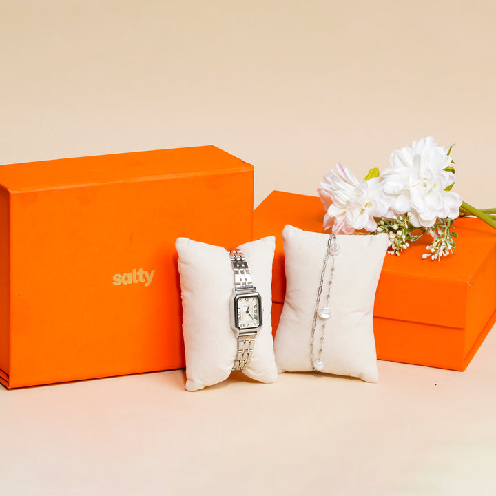 Luxury Timeless Ties Rakhi Gift Box for Sister