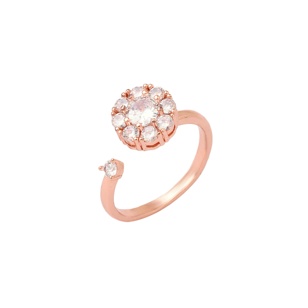 Rue Spinner Ring - Rose Gold - Salty Accessories