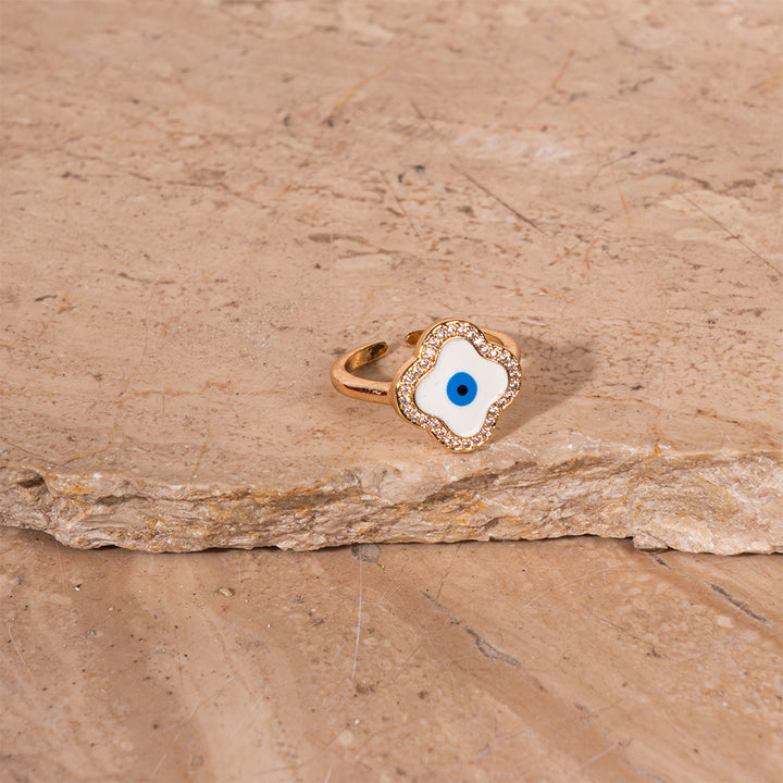 Greek Evil Eye Ring