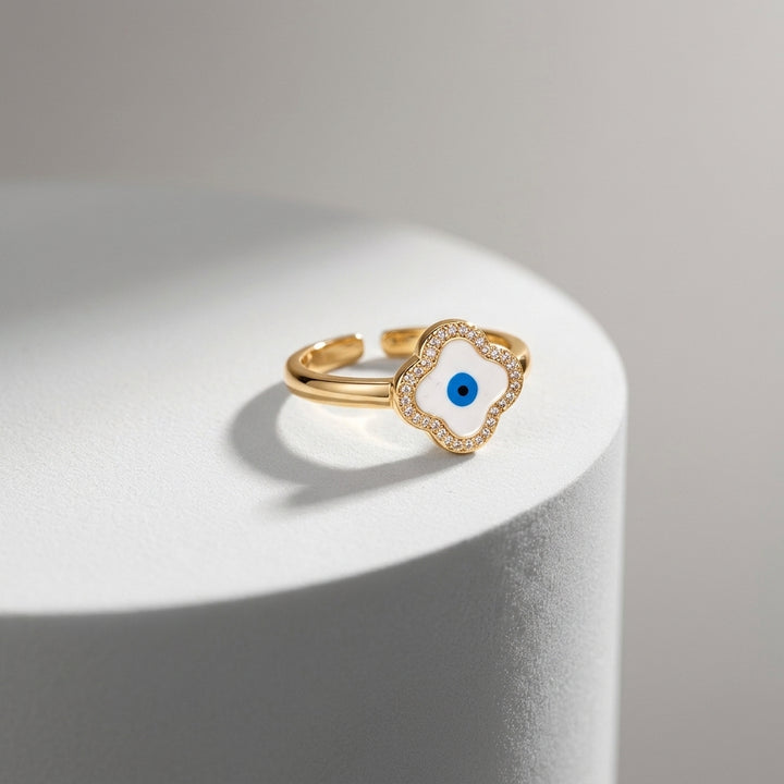 Greek Evil Eye Ring