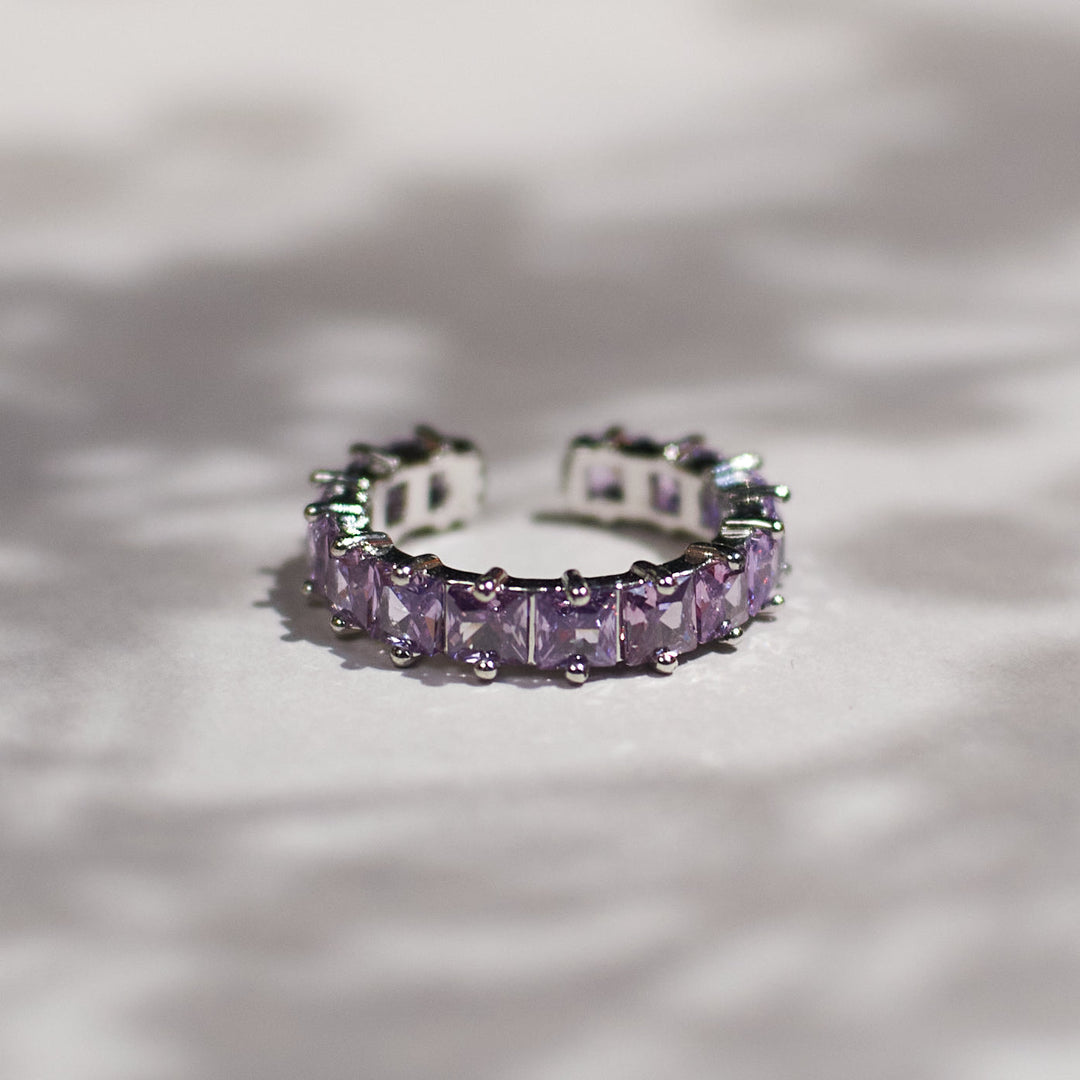 Lilac Tennis Ring - Salty Accessories